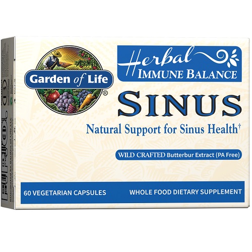Garden of Life Immune Balance Sinus, 60 Veg Capsules